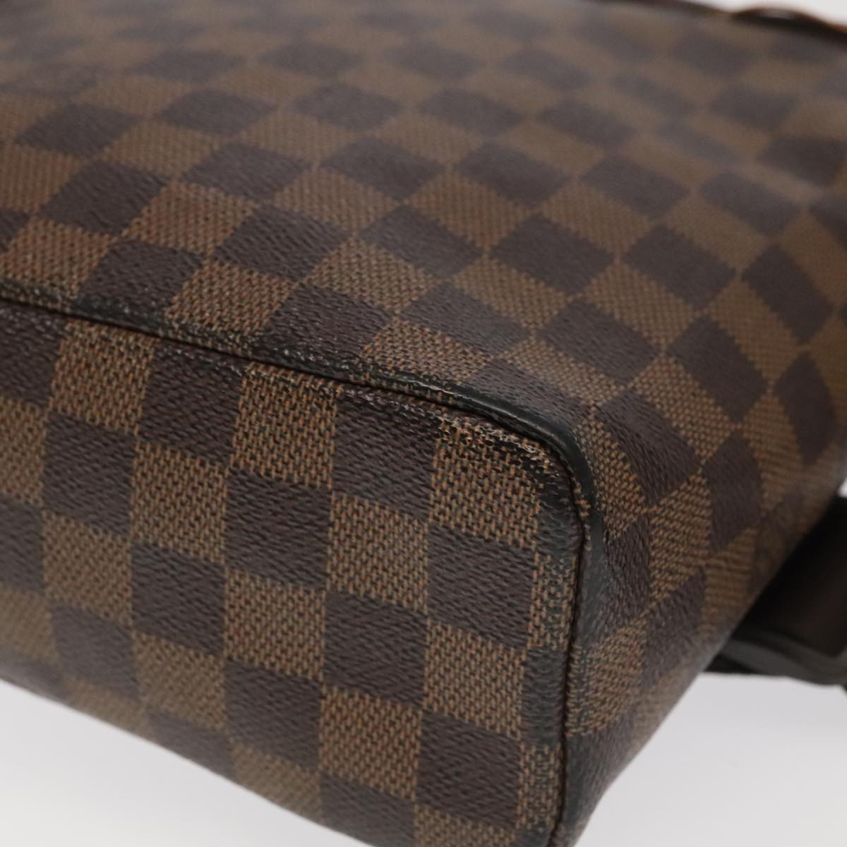 LOUIS VUITTON Damier Ebene Olaf PM Shoulder Bag N41442 LV 104827