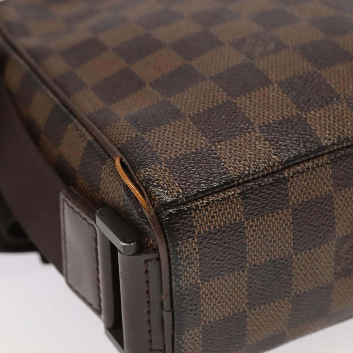 LOUIS VUITTON Damier Ebene Olaf PM Shoulder Bag N41442 LV 104827