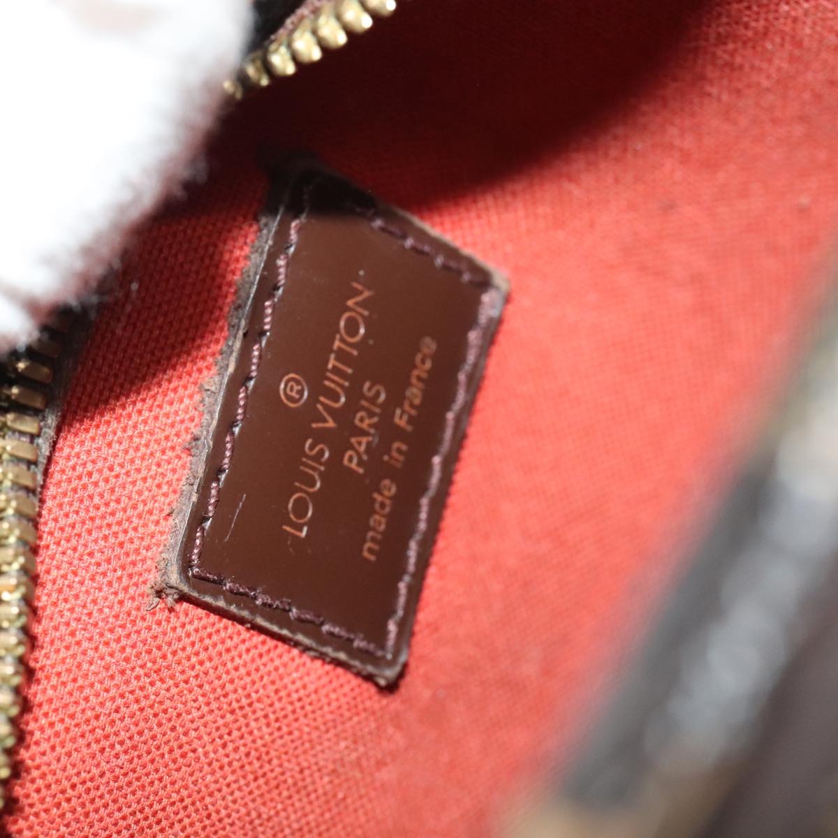 LOUIS VUITTON Damier Ebene Olaf PM Shoulder Bag N41442 LV 104827