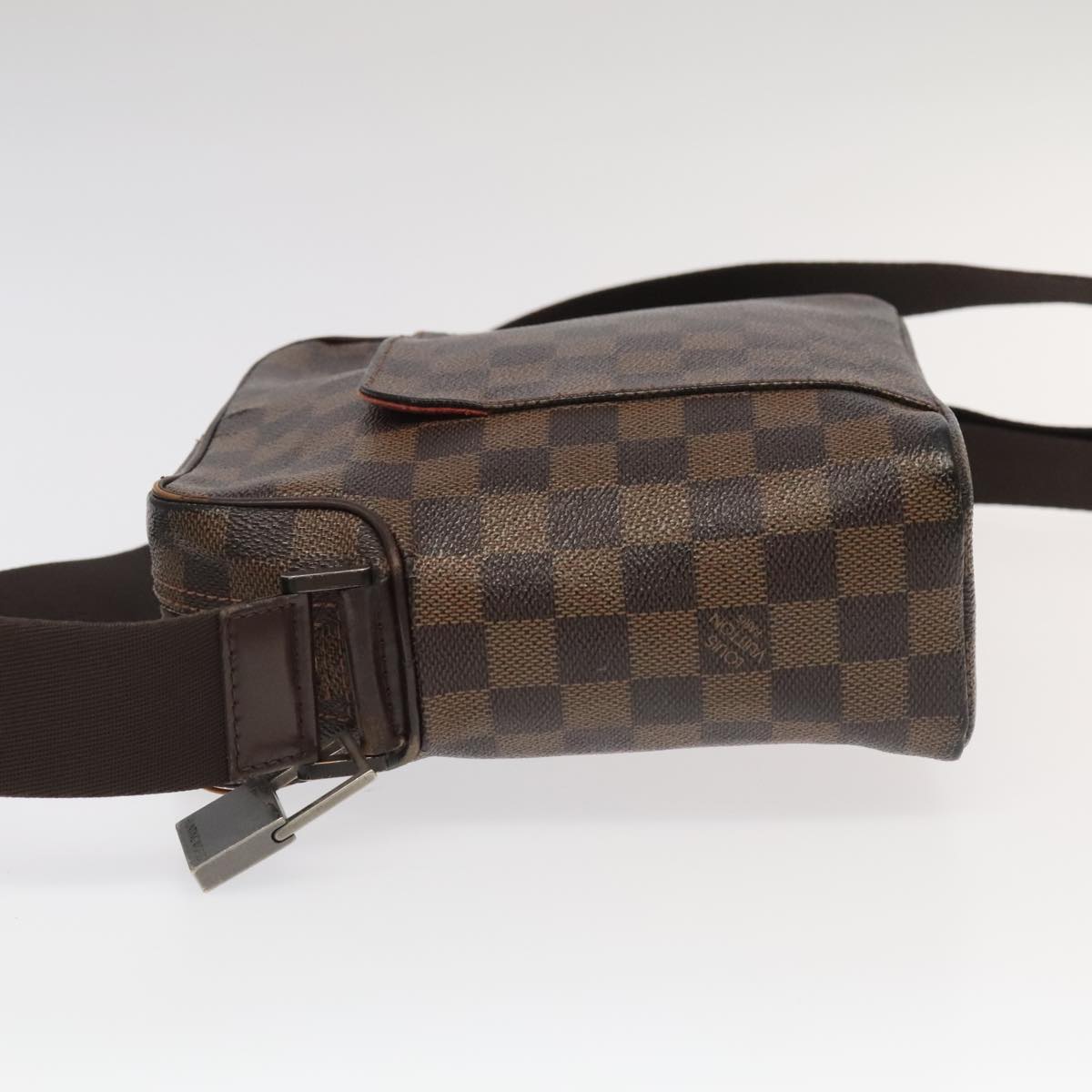 LOUIS VUITTON Damier Ebene Olaf PM Shoulder Bag N41442 LV 104827