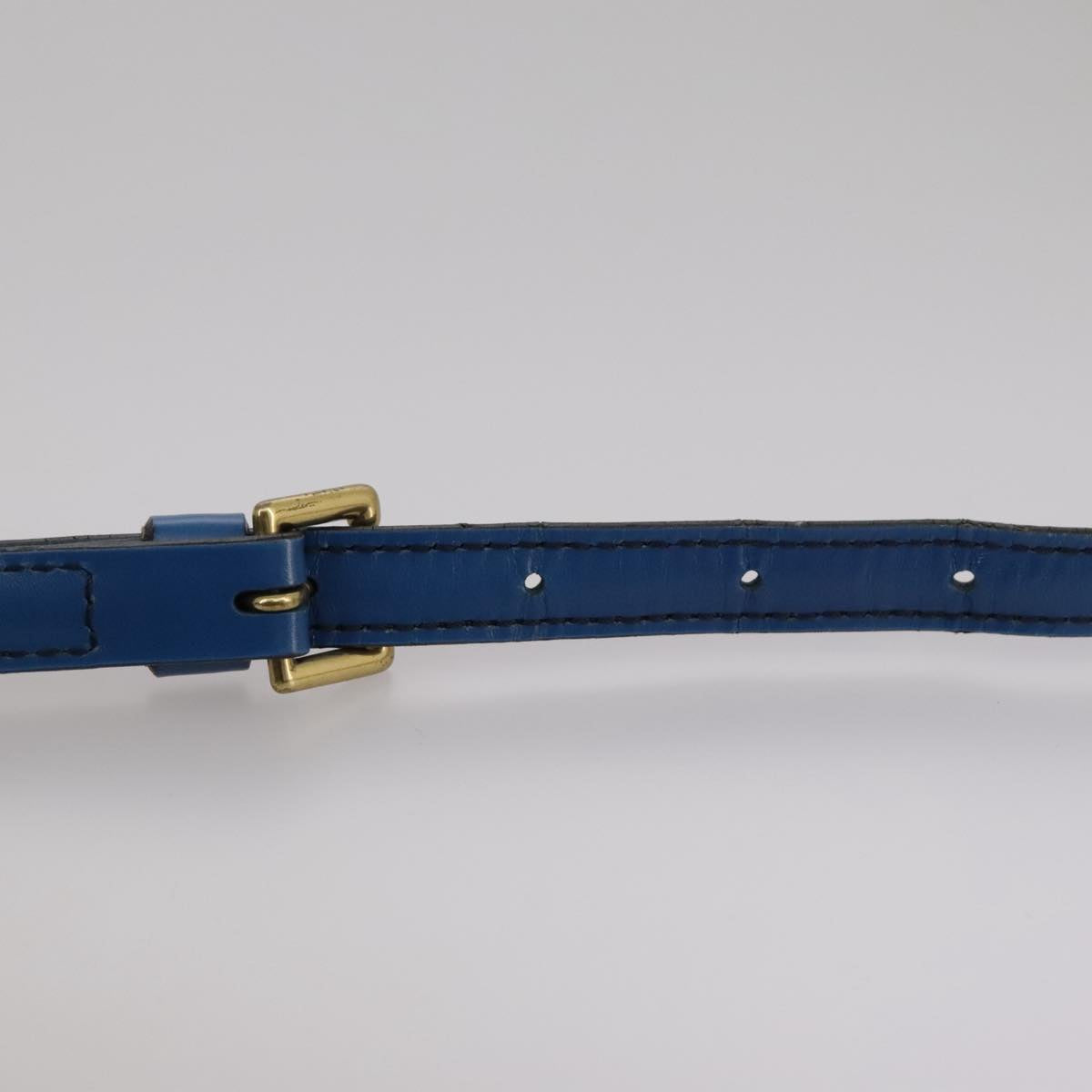 LOUIS VUITTON Epi Trocadero 23 Shoulder Bag Blue M52305 LV 104835