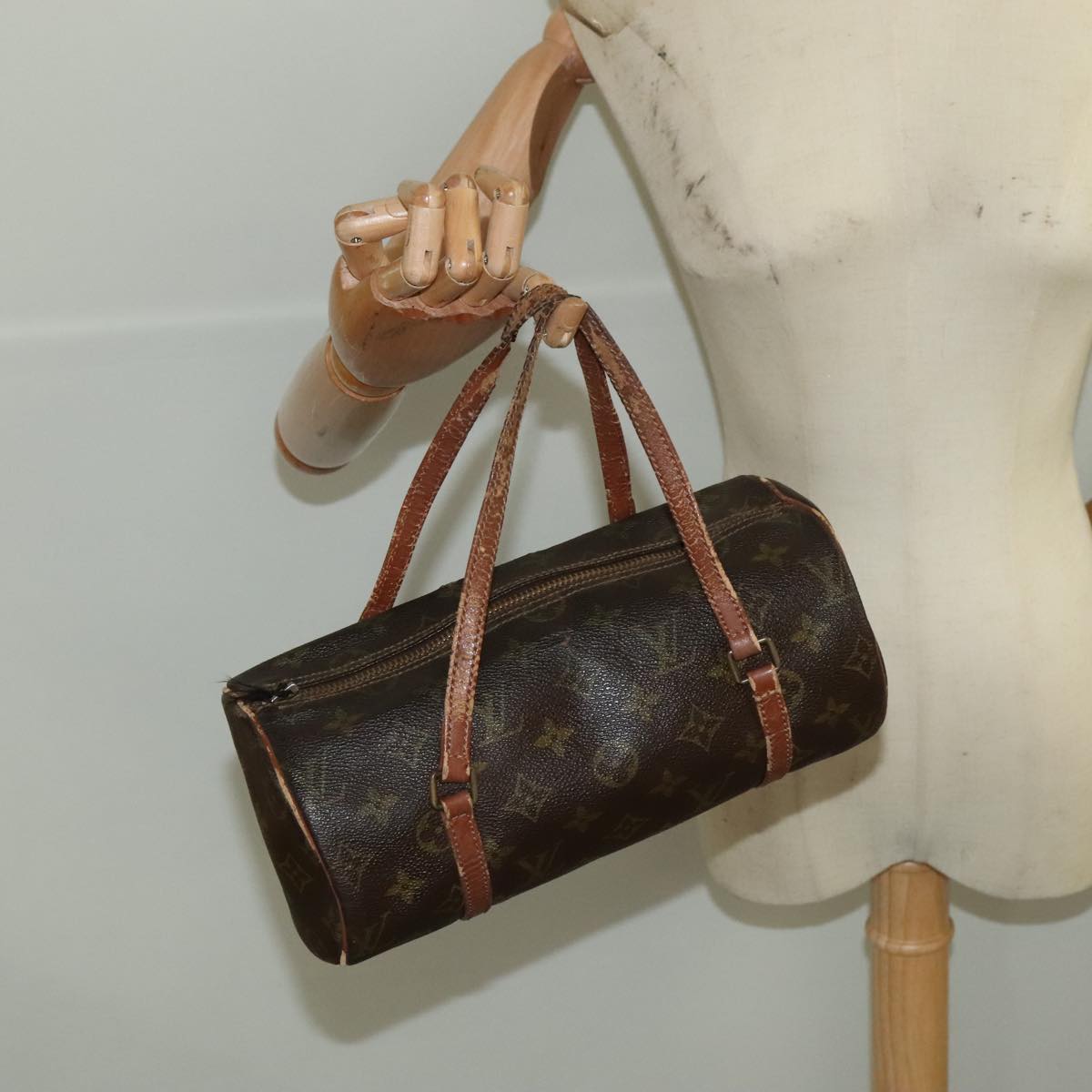 LOUIS VUITTON Monogram Papillon 26 Hand Bag Old model M51386 LV 104857