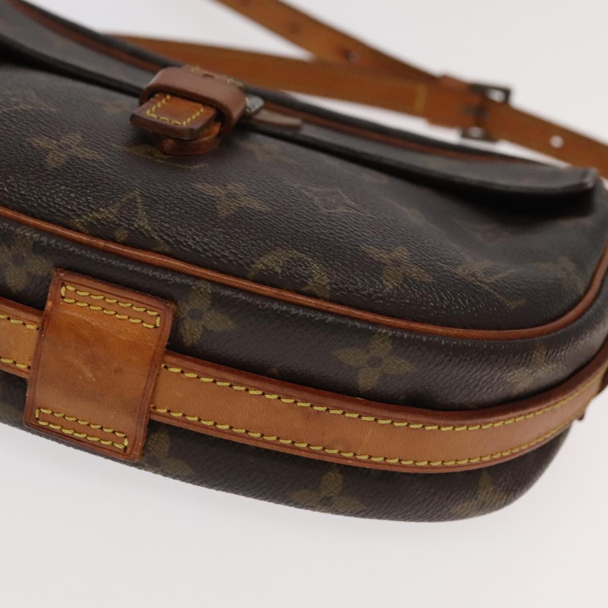 LOUIS VUITTON Monogram Jeune Fille MM Shoulder Bag M51226 LV 104877