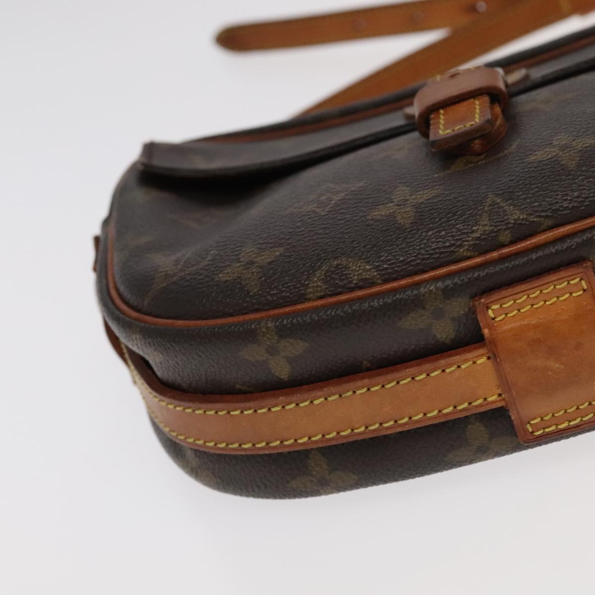 LOUIS VUITTON Monogram Jeune Fille MM Shoulder Bag M51226 LV 104877