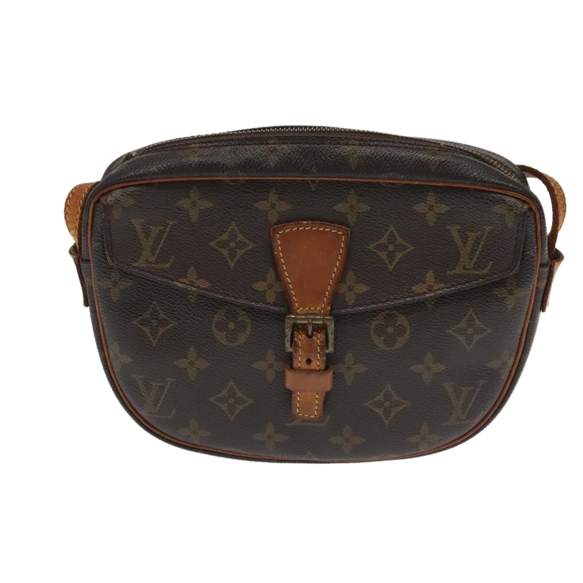 LOUIS VUITTON Monogram Jeune Fille MM Shoulder Bag M51226 LV 104877