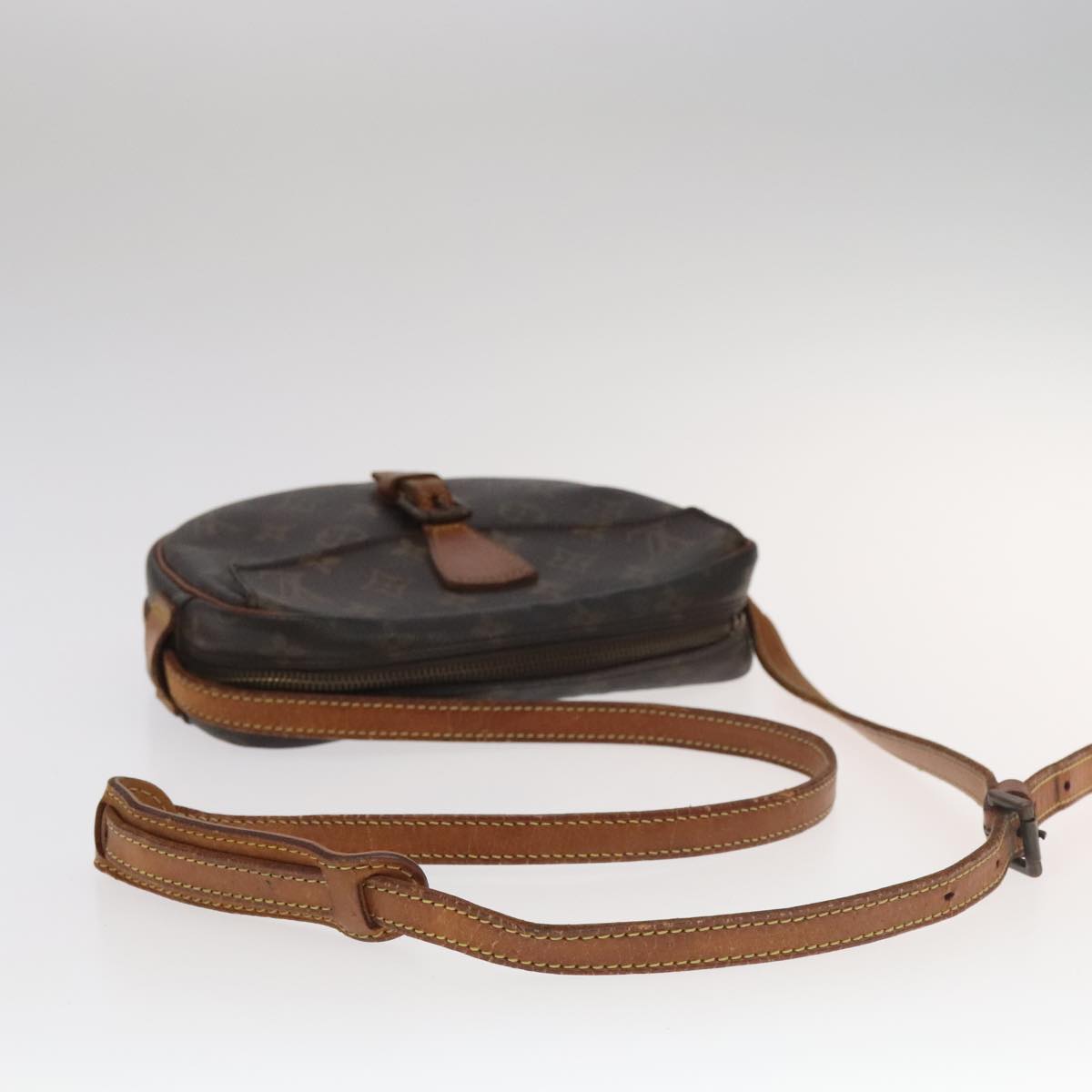LOUIS VUITTON Monogram Jeune Fille MM Shoulder Bag M51226 LV 104877