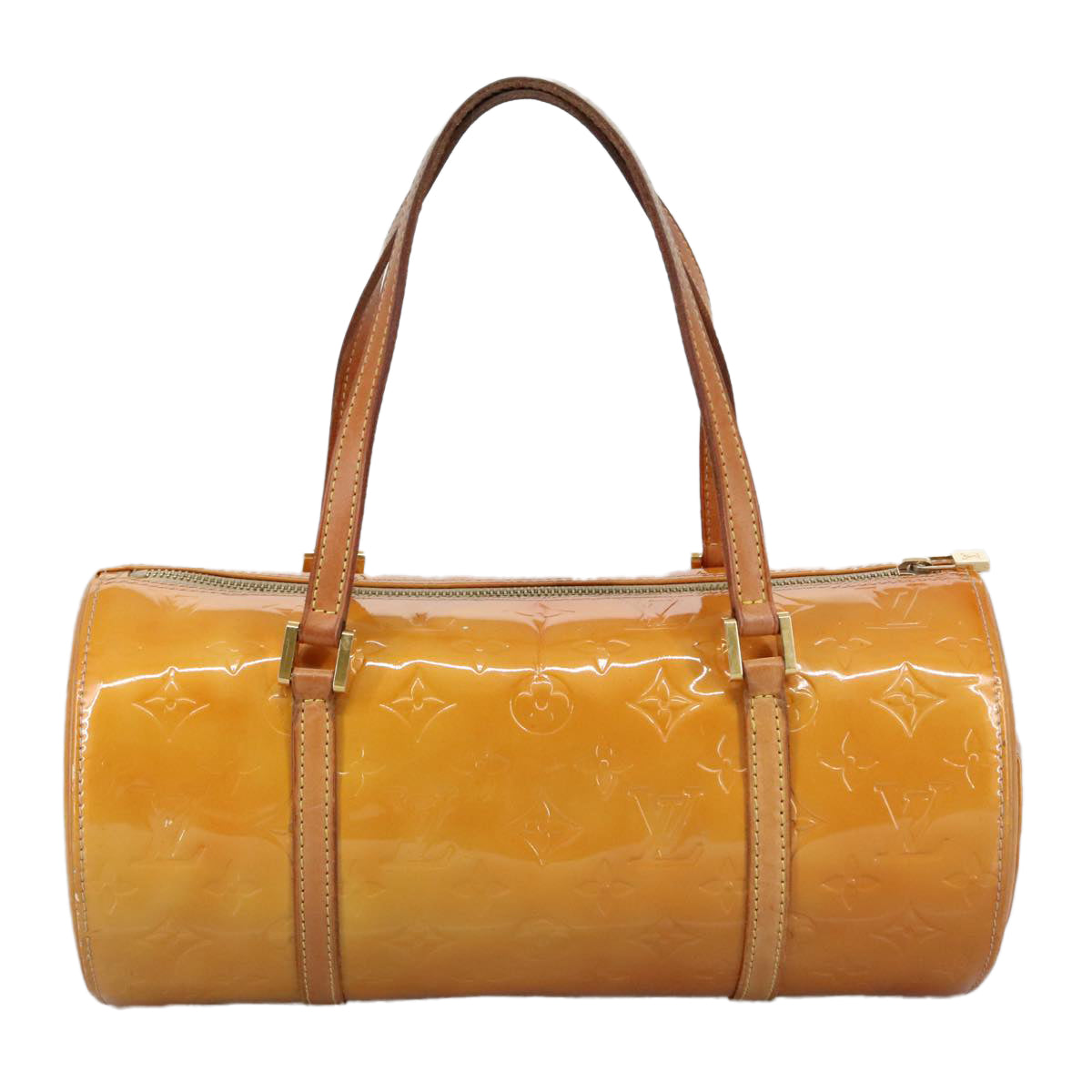 LOUIS VUITTON Monogram Vernis Bedford Hand Bag Beige M91006 LV 104879