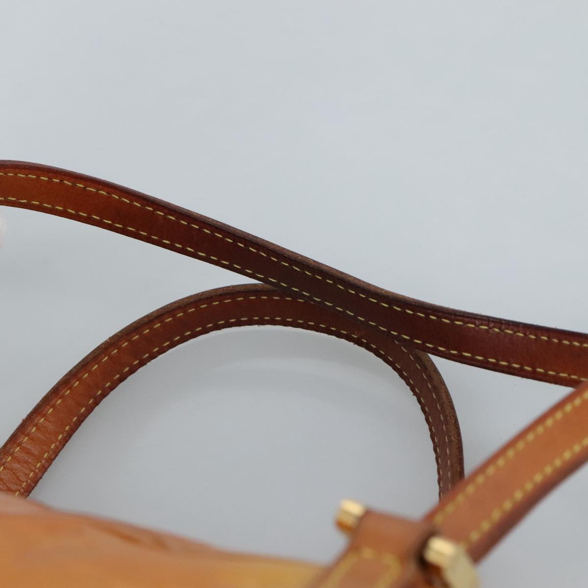 LOUIS VUITTON Monogram Vernis Bedford Hand Bag Beige M91006 LV 104879