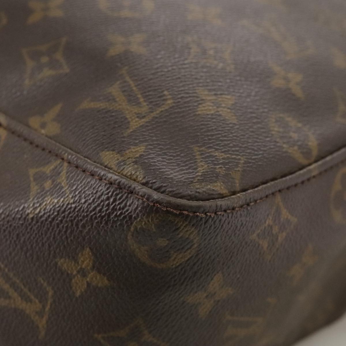 LOUIS VUITTON Monogram Looping GM Shoulder Bag M51145 LV 104891