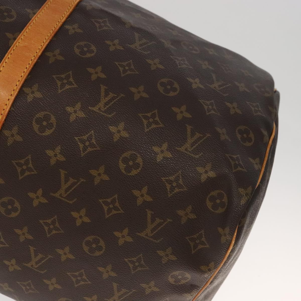 LOUIS VUITTON Monogram Keepall 60 Boston Bag M41422 LV 104892