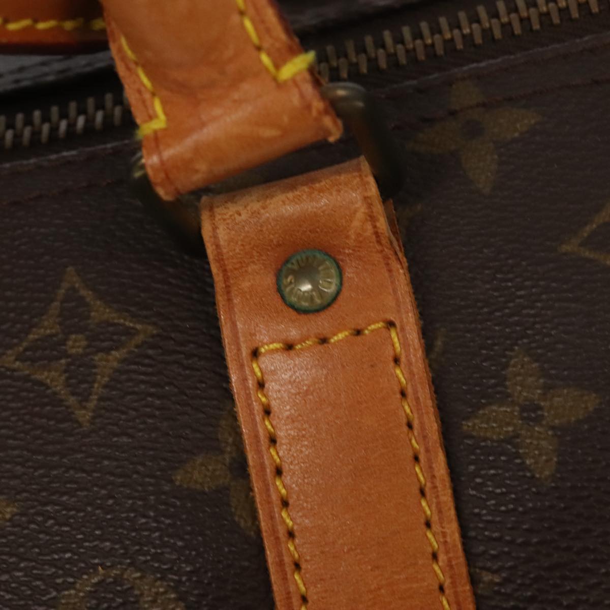 LOUIS VUITTON Monogram Keepall 60 Boston Bag M41422 LV 104892