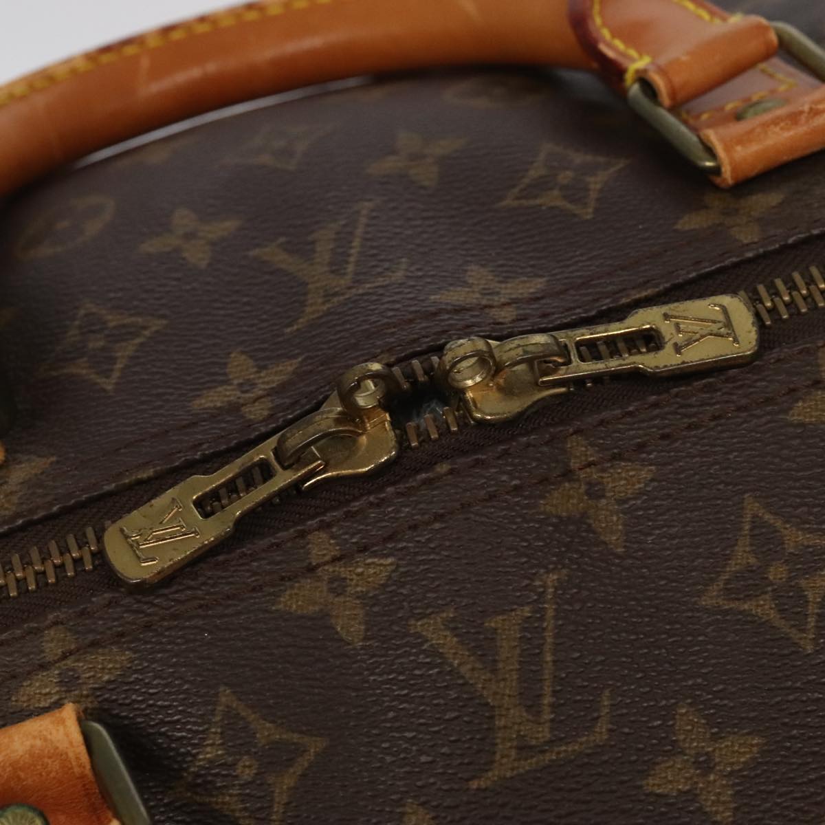 LOUIS VUITTON Monogram Keepall 60 Boston Bag M41422 LV 104892