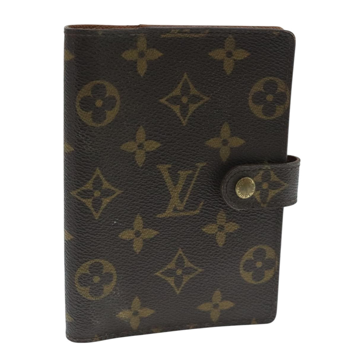 LOUIS VUITTON Monogram Agenda PM Day Planner Cover R20005 LV 104894