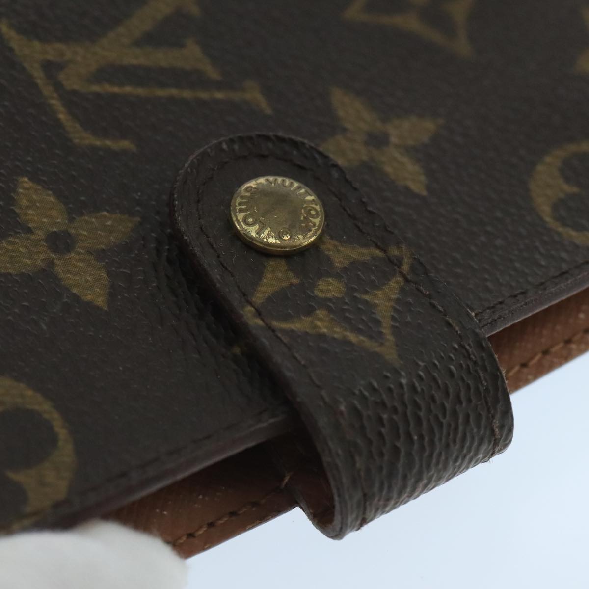 LOUIS VUITTON Monogram Agenda PM Day Planner Cover R20005 LV 104894
