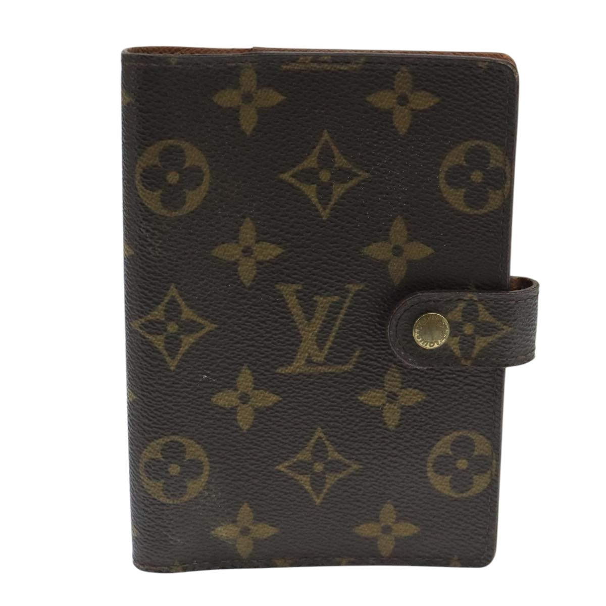 LOUIS VUITTON Monogram Agenda PM Day Planner Cover R20005 LV 104894