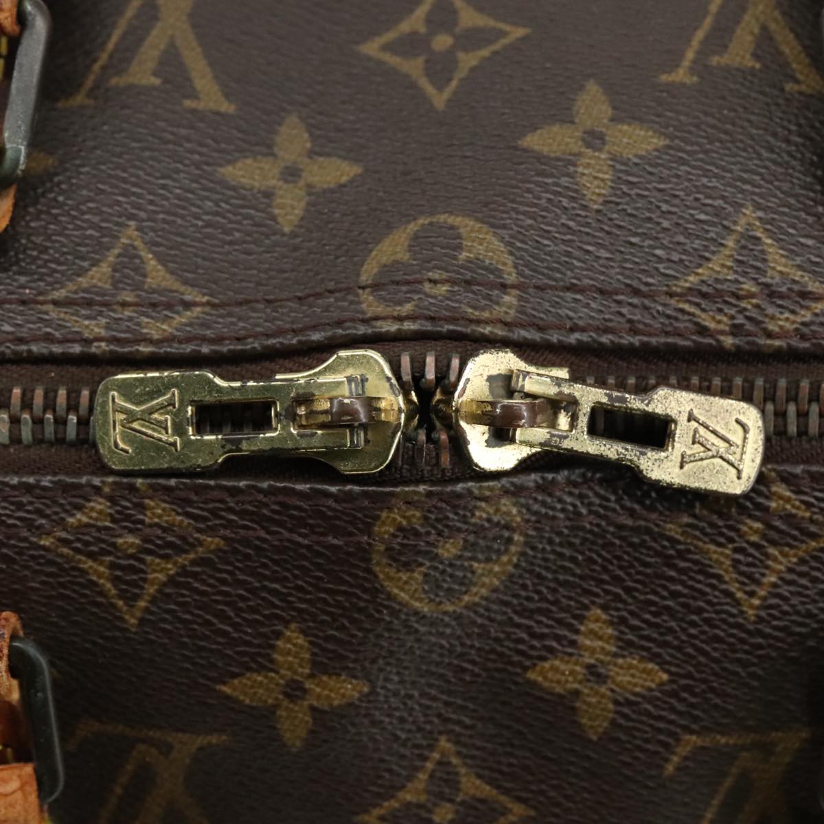 LOUIS VUITTON Monogram Keepall 50 Boston Bag M41426 LV 104906