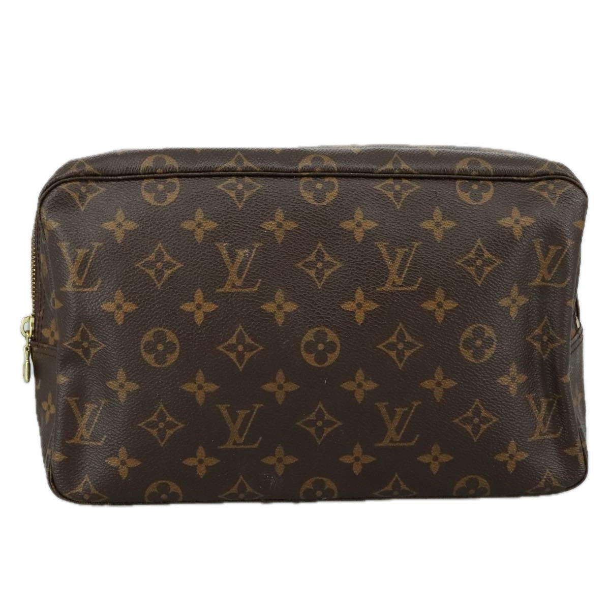 LOUIS VUITTON Monogram Trousse Toilette 28 Clutch Bag M47522 LV 104907
