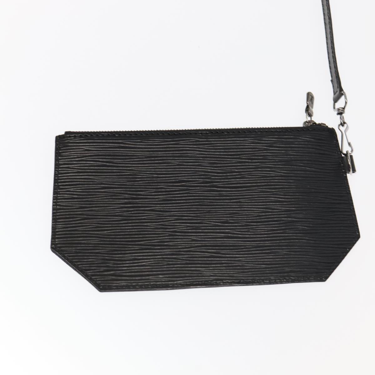 LOUIS VUITTON Epi Sac Depaule GM Shoulder Bag Black M80155 LV 104919
