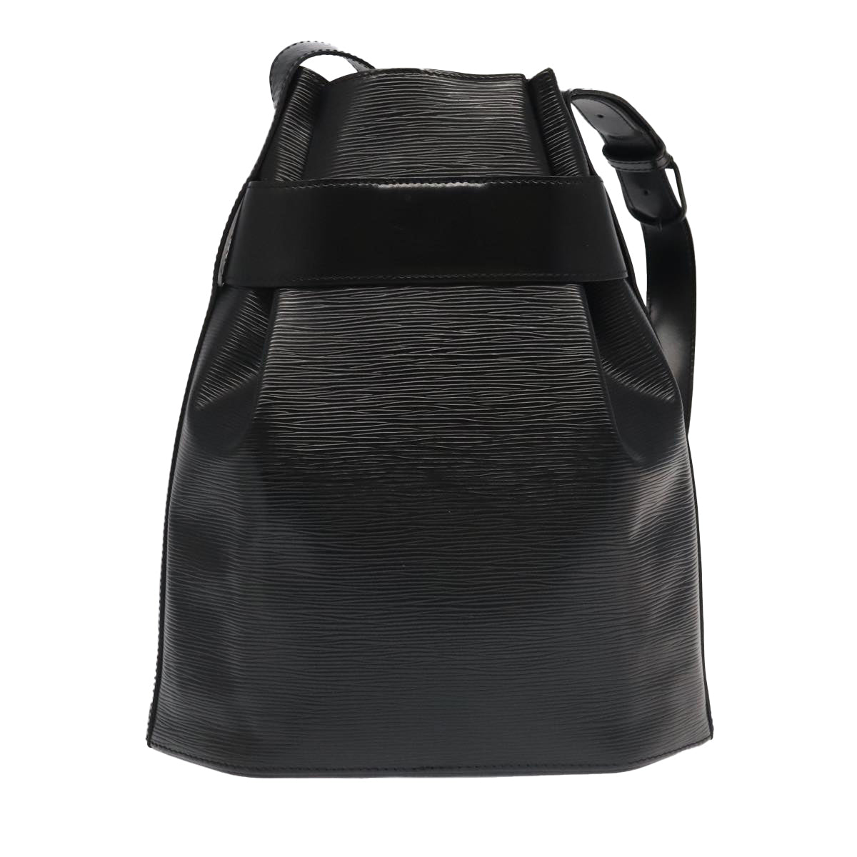 LOUIS VUITTON Epi Sac Depaule GM Shoulder Bag Black M80155 LV 104919
