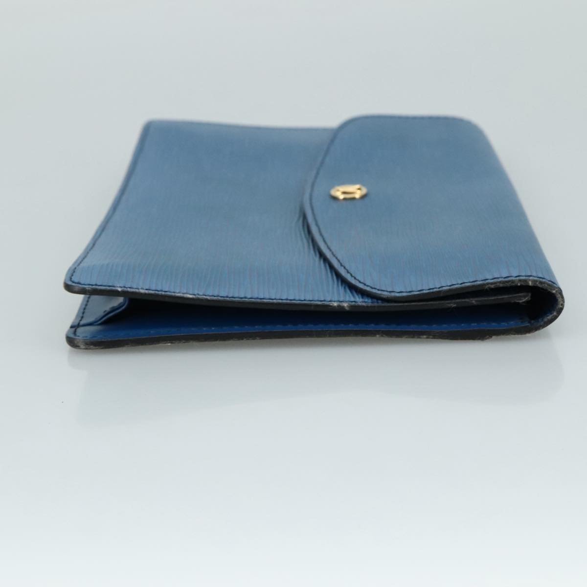 LOUIS VUITTON Epi Montaigne 27 Clutch Bag Blue M52655 LV 104922