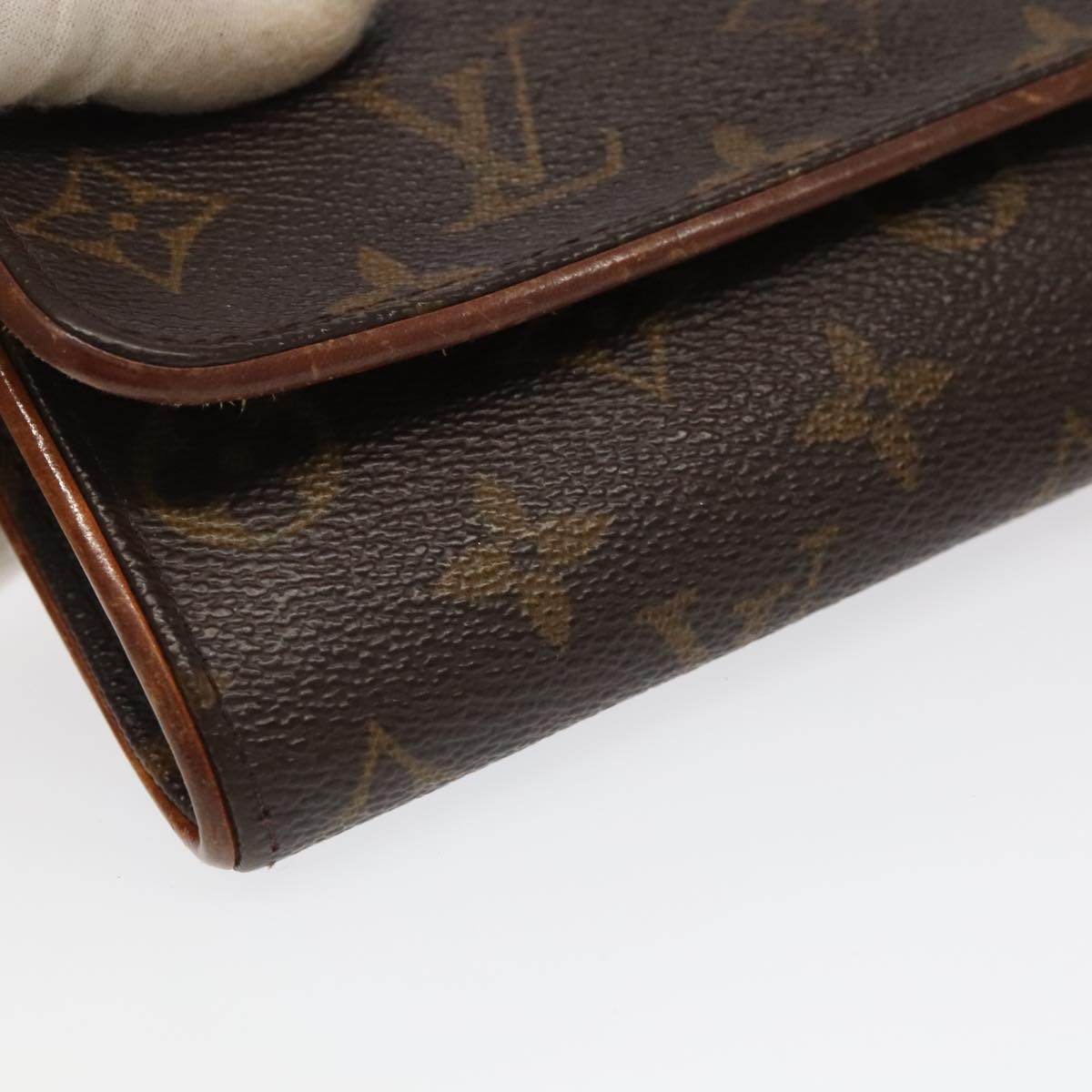 LOUIS VUITTON Monogram Pochette Twin PM Shoulder Bag M51854 LV 104924