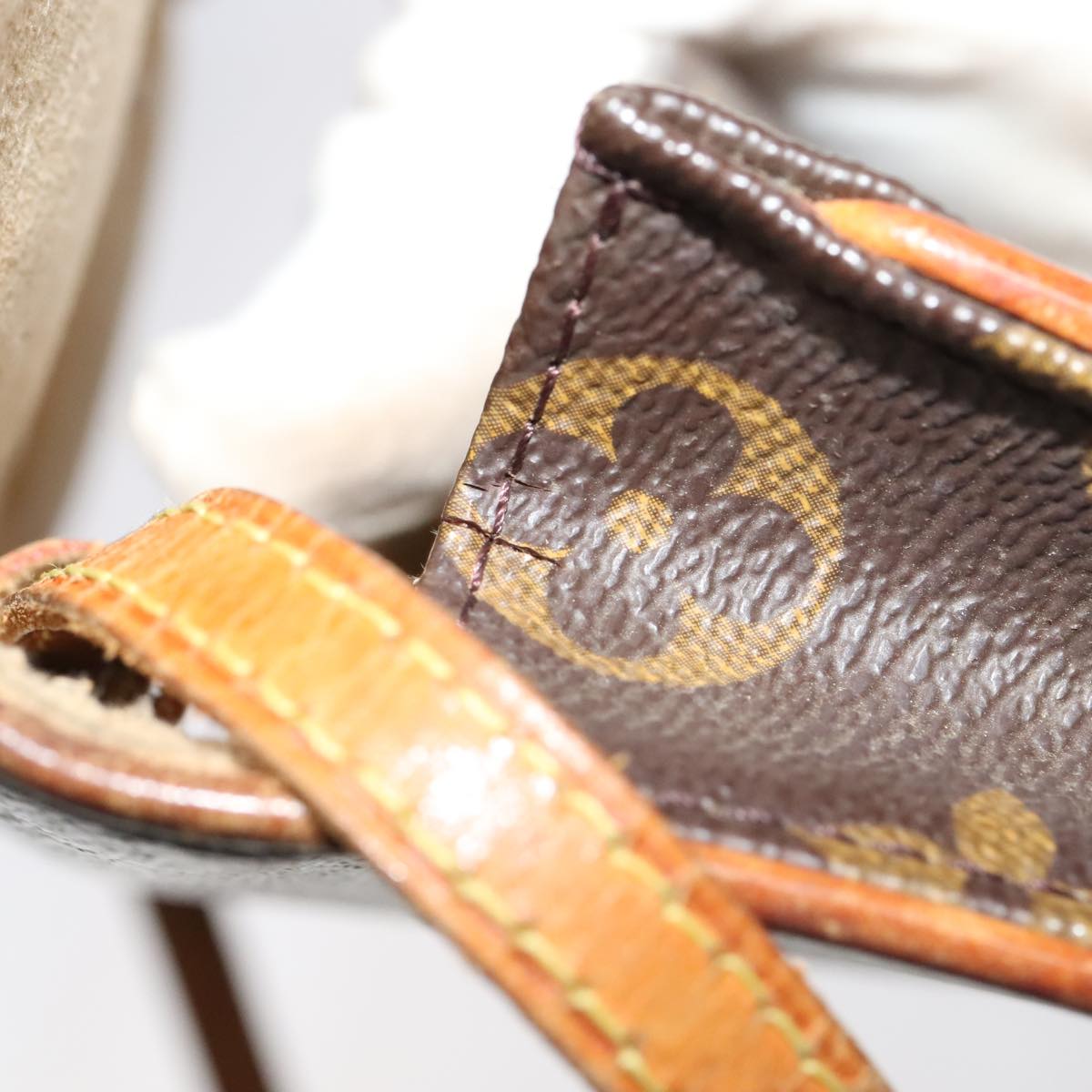 LOUIS VUITTON Monogram Pochette Twin PM Shoulder Bag M51854 LV 104924