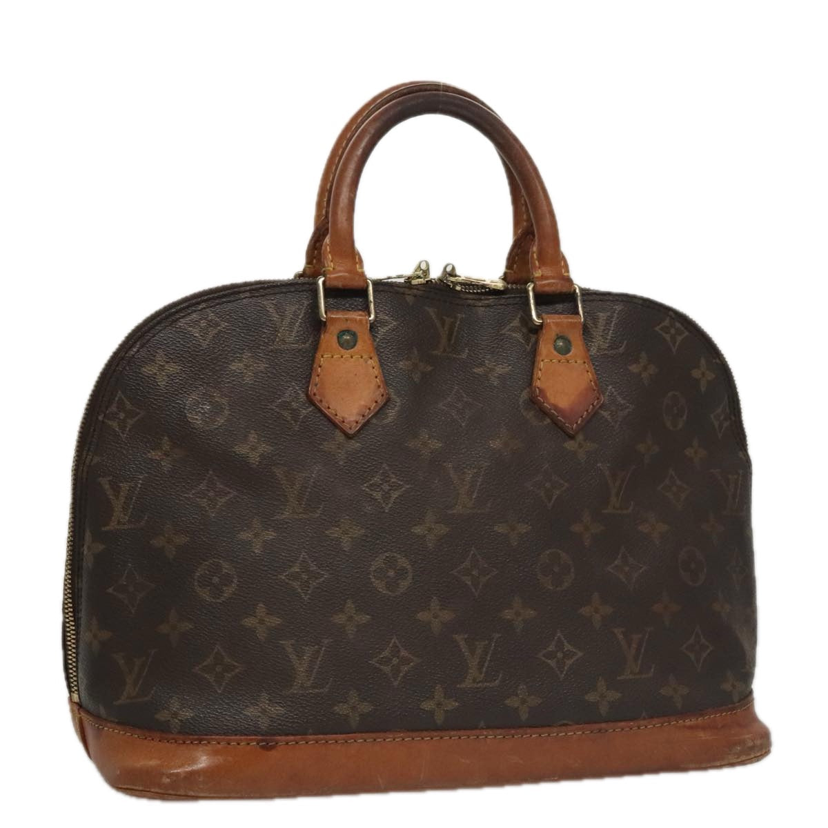 LOUIS VUITTON Monogram Alma Hand Bag M51130 LV 104928