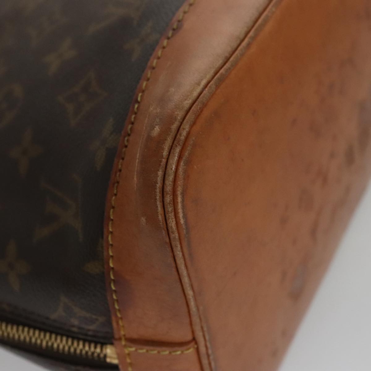 LOUIS VUITTON Monogram Alma Hand Bag M51130 LV 104928