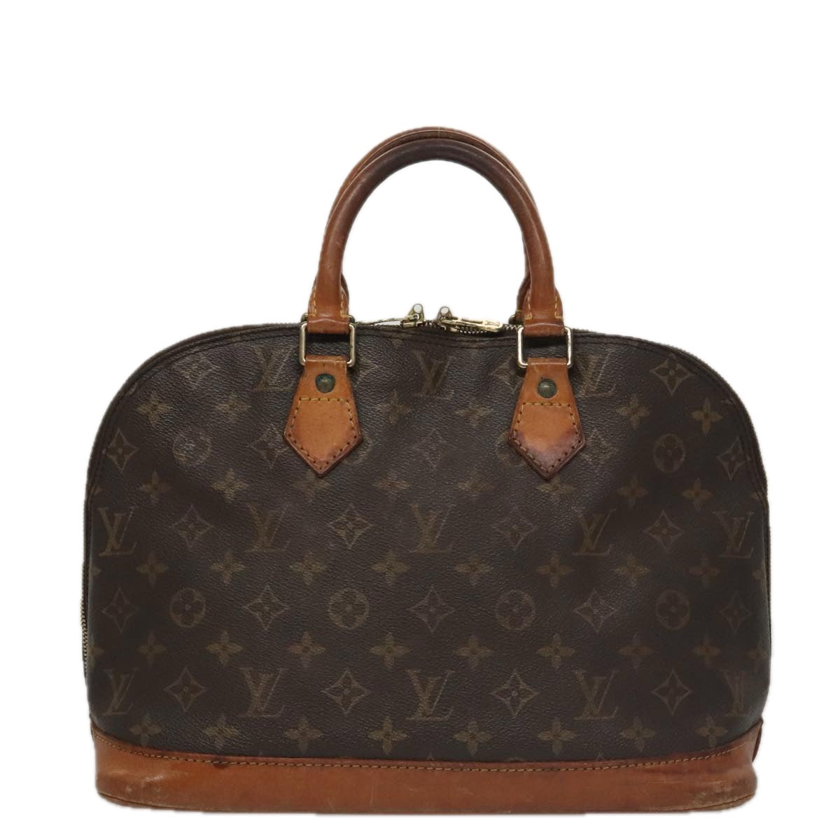 LOUIS VUITTON Monogram Alma Hand Bag M51130 LV 104928