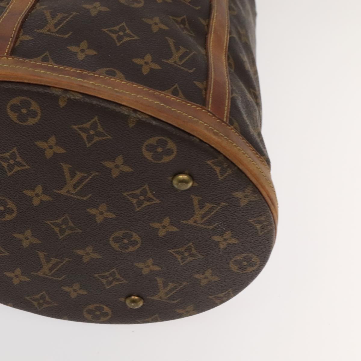 LOUIS VUITTON Monogram Bucket GM Shoulder Bag M42236 LV 104947