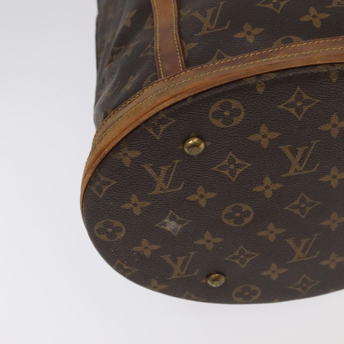 LOUIS VUITTON Monogram Bucket GM Shoulder Bag M42236 LV 104947