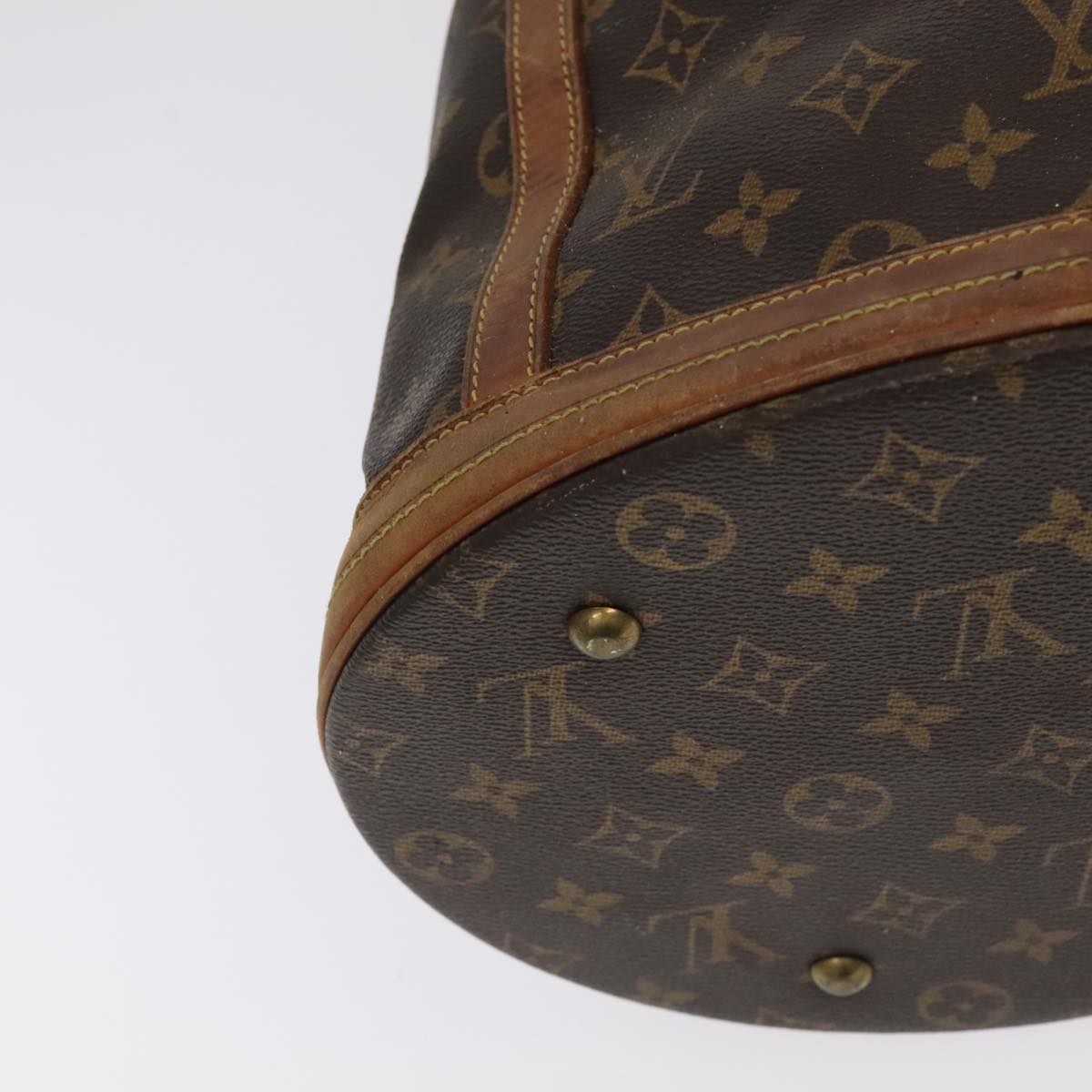 LOUIS VUITTON Monogram Bucket GM Shoulder Bag M42236 LV 104947