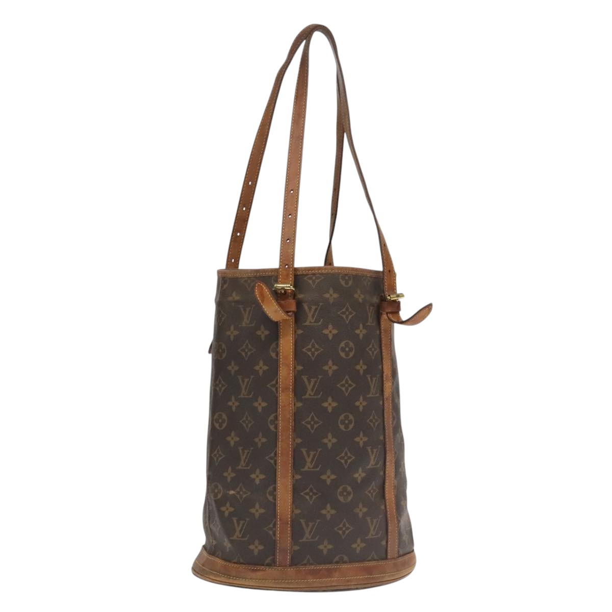 LOUIS VUITTON Monogram Bucket GM Shoulder Bag M42236 LV 104947