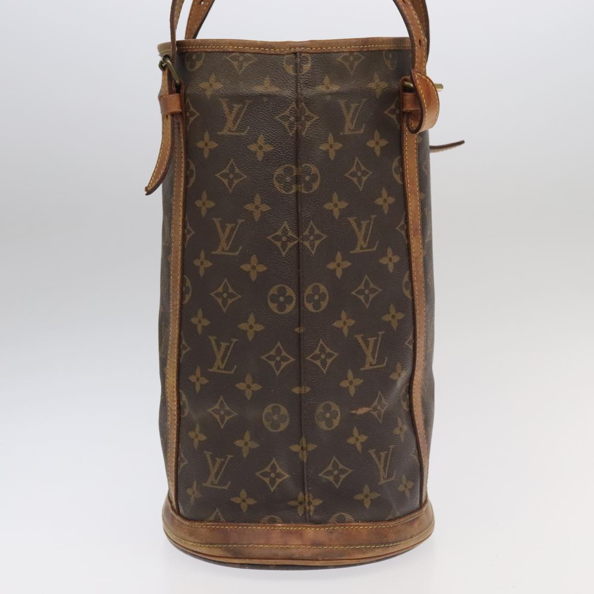 LOUIS VUITTON Monogram Bucket GM Shoulder Bag M42236 LV 104947