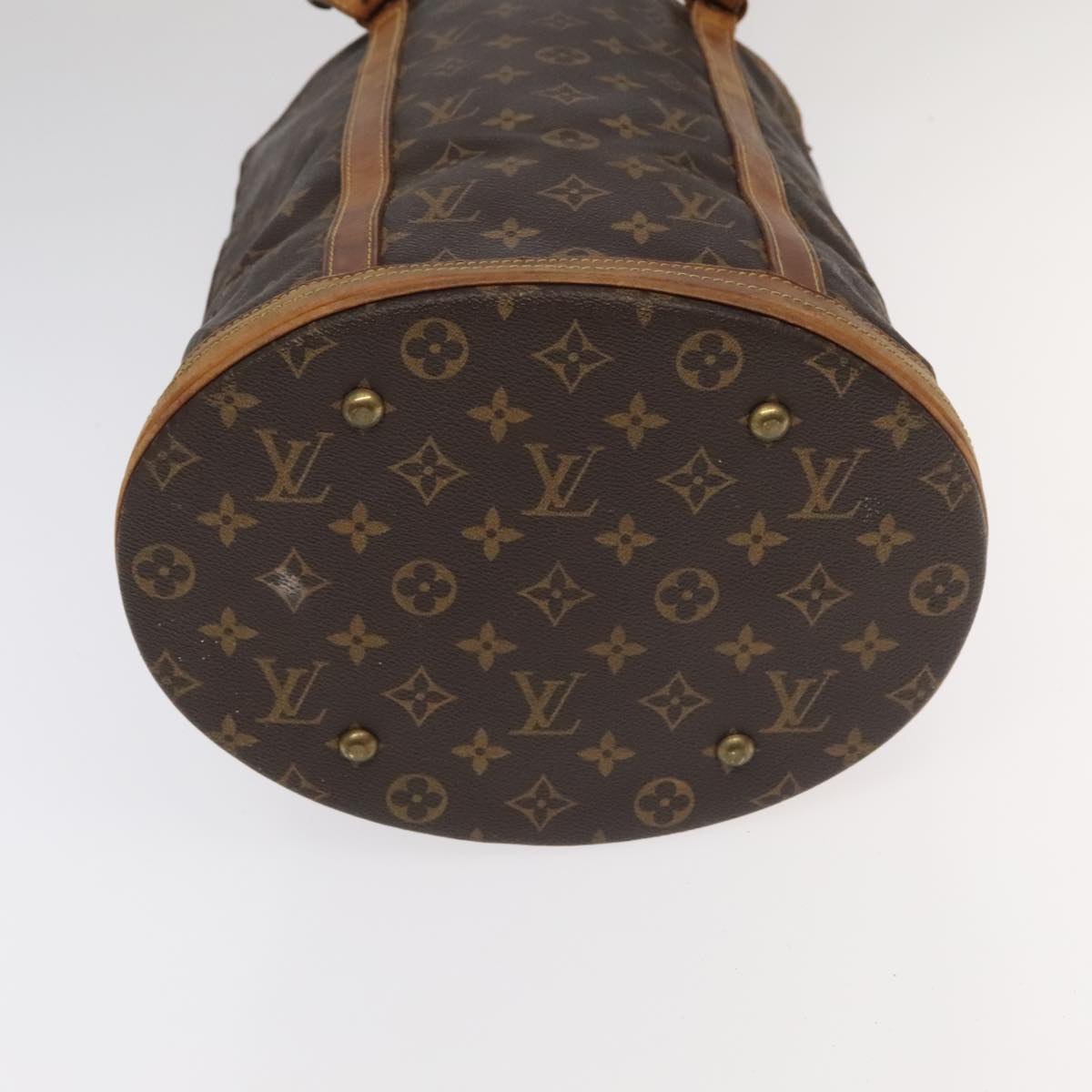 LOUIS VUITTON Monogram Bucket GM Shoulder Bag M42236 LV 104947