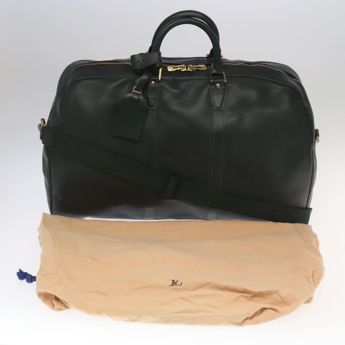 LOUIS VUITTON Taiga Kendall GM Boston Bag Epicea M30114 LV 104949