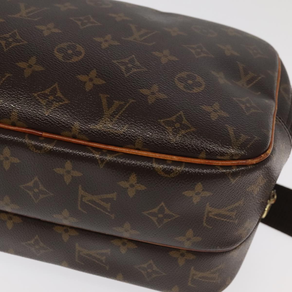 LOUIS VUITTON Monogram Reporter PM Shoulder Bag M45254 LV 104950