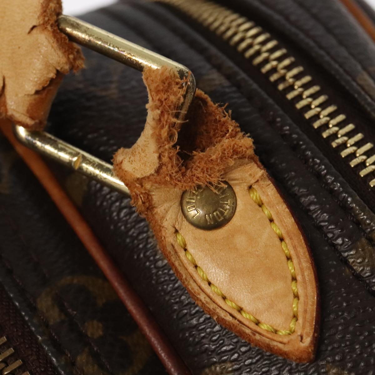LOUIS VUITTON Monogram Reporter PM Shoulder Bag M45254 LV 104950