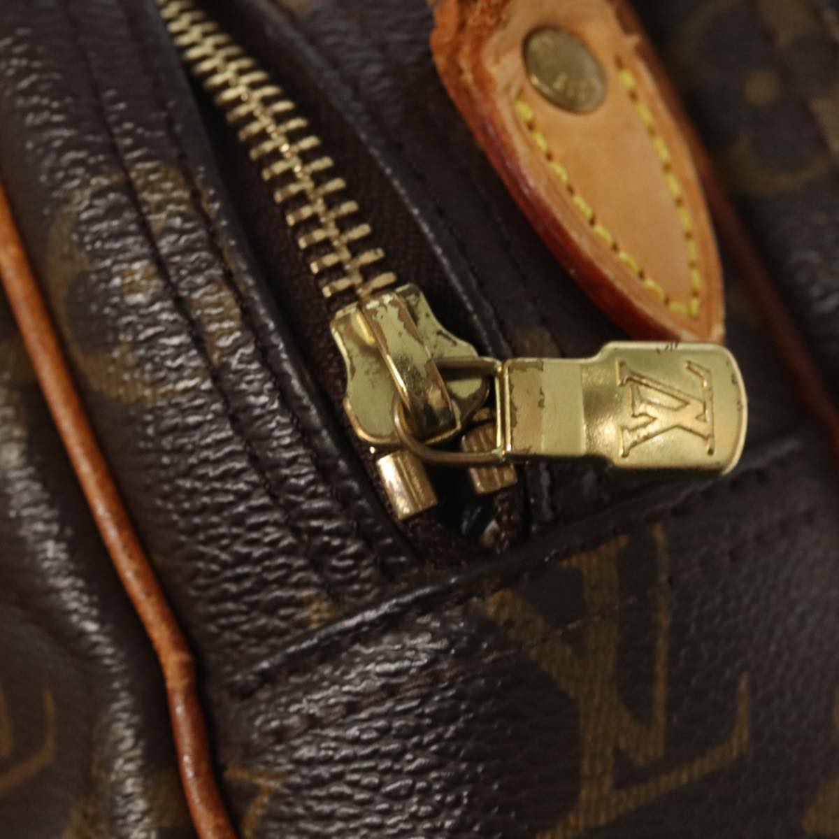 LOUIS VUITTON Monogram Reporter PM Shoulder Bag M45254 LV 104950