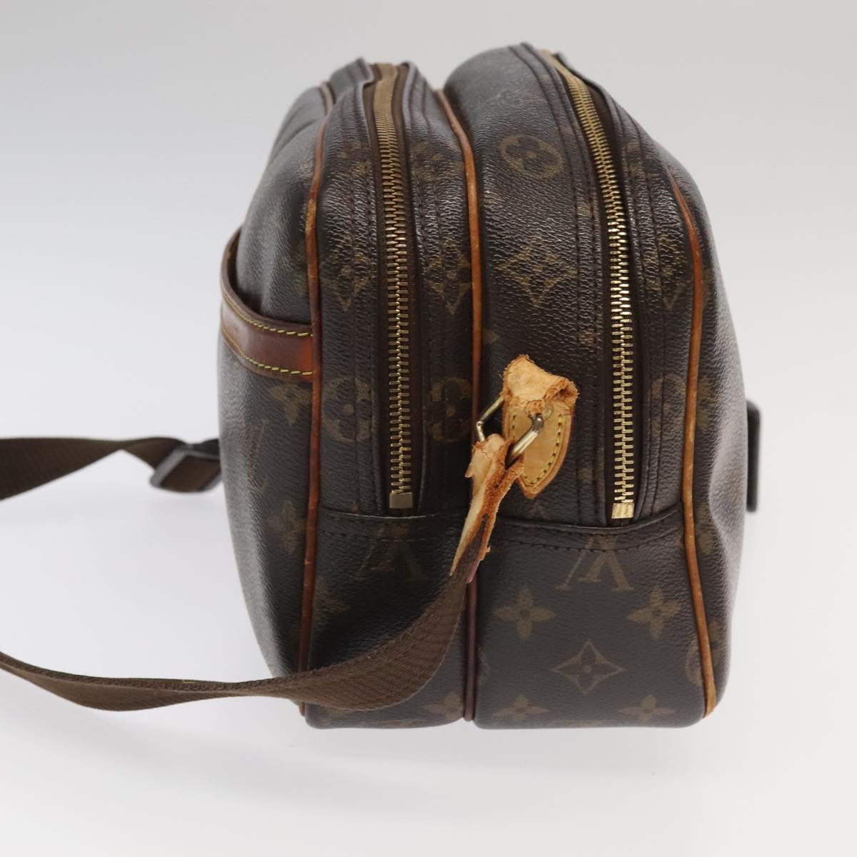 LOUIS VUITTON Monogram Reporter PM Shoulder Bag M45254 LV 104950