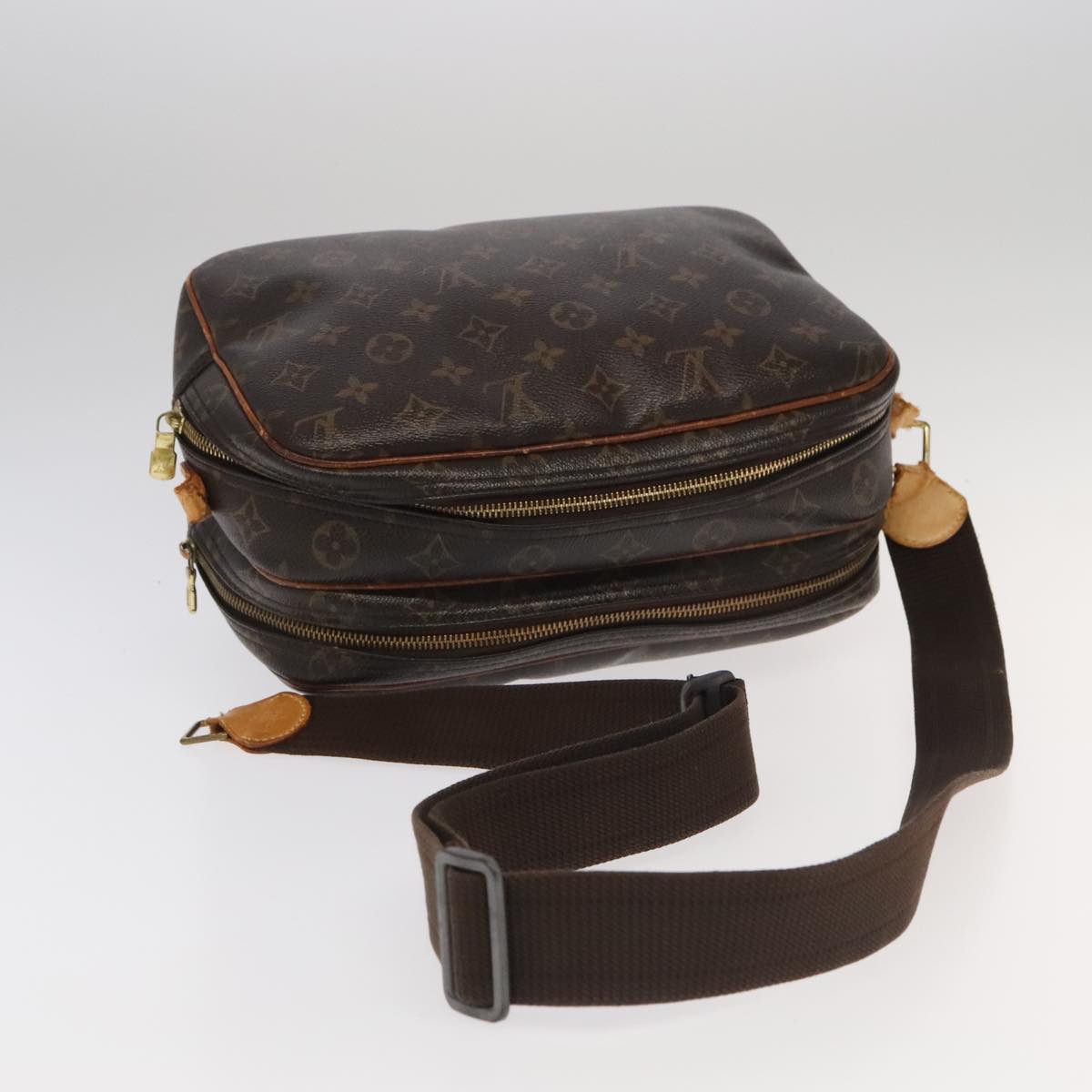 LOUIS VUITTON Monogram Reporter PM Shoulder Bag M45254 LV 104950