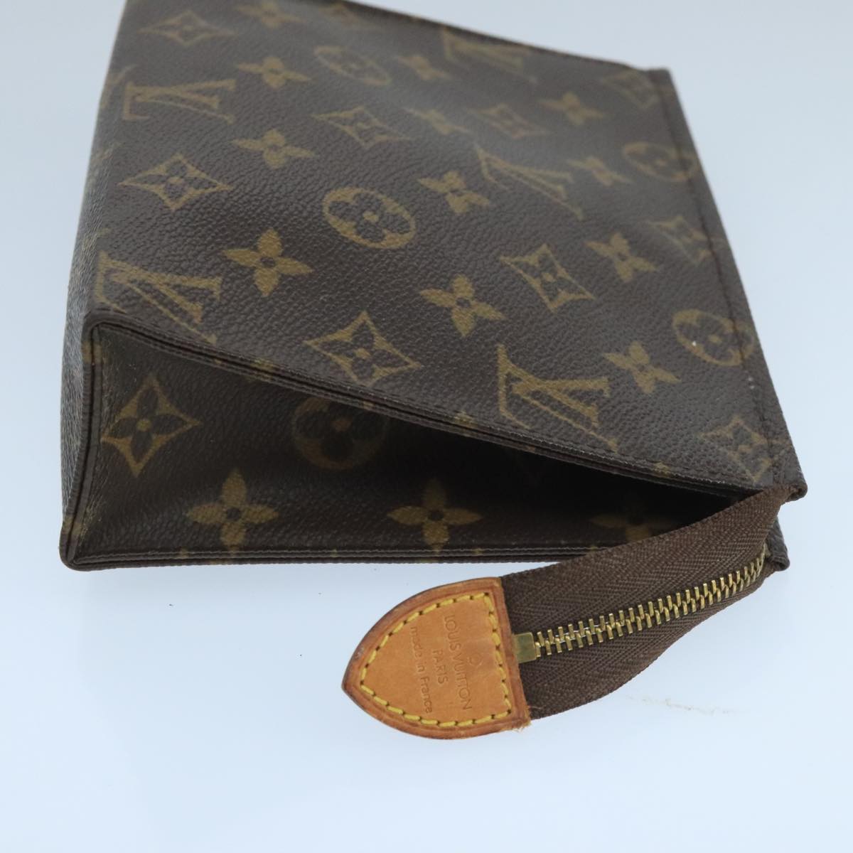 LOUIS VUITTON Monogram Poche Toilette 19 Pouch M47544 LV 104955