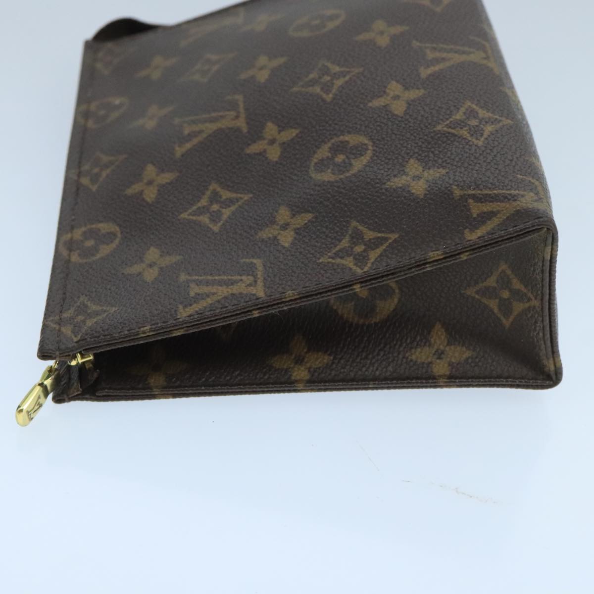 LOUIS VUITTON Monogram Poche Toilette 19 Pouch M47544 LV 104955