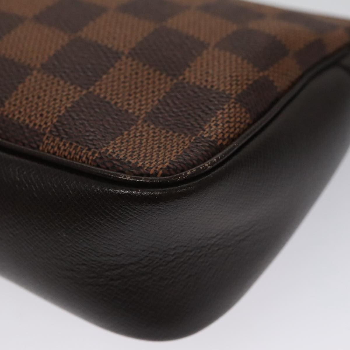 LOUIS VUITTON Damier Ebene Trousse Makeup Pouch N51982 LV 104958