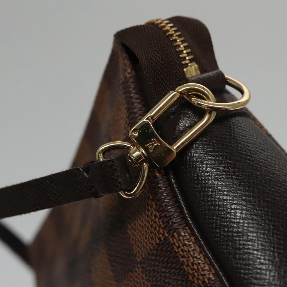 LOUIS VUITTON Damier Ebene Trousse Makeup Pouch N51982 LV 104958