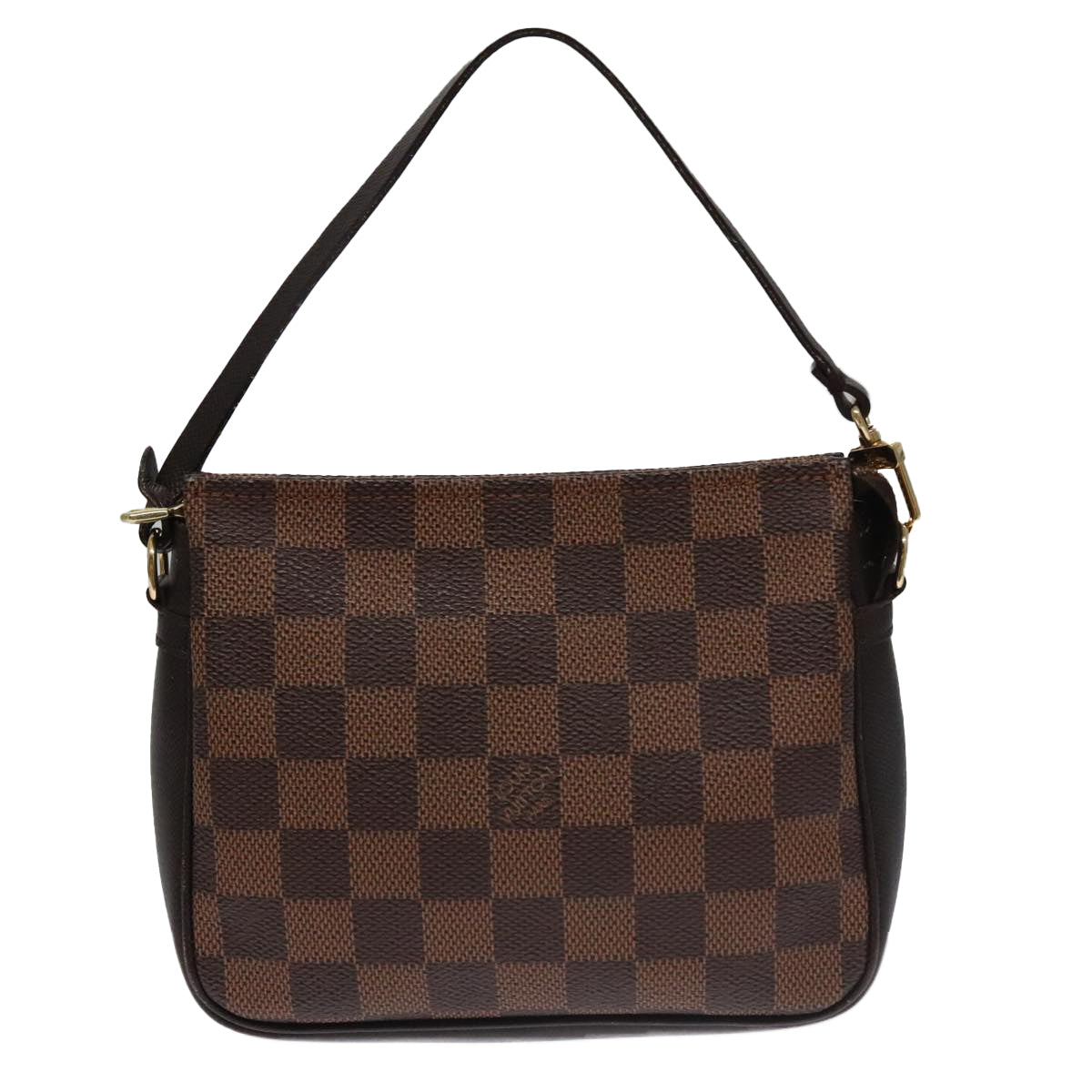 LOUIS VUITTON Damier Ebene Trousse Makeup Pouch N51982 LV 104958