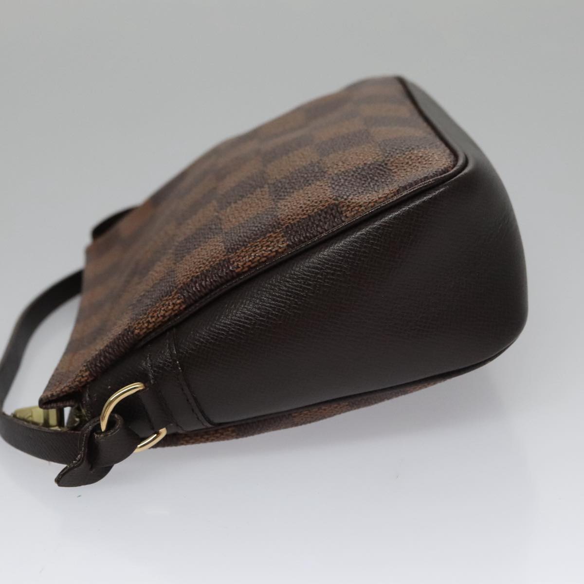 LOUIS VUITTON Damier Ebene Trousse Makeup Pouch N51982 LV 104958