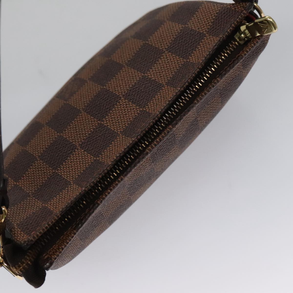 LOUIS VUITTON Damier Ebene Trousse Makeup Pouch N51982 LV 104958