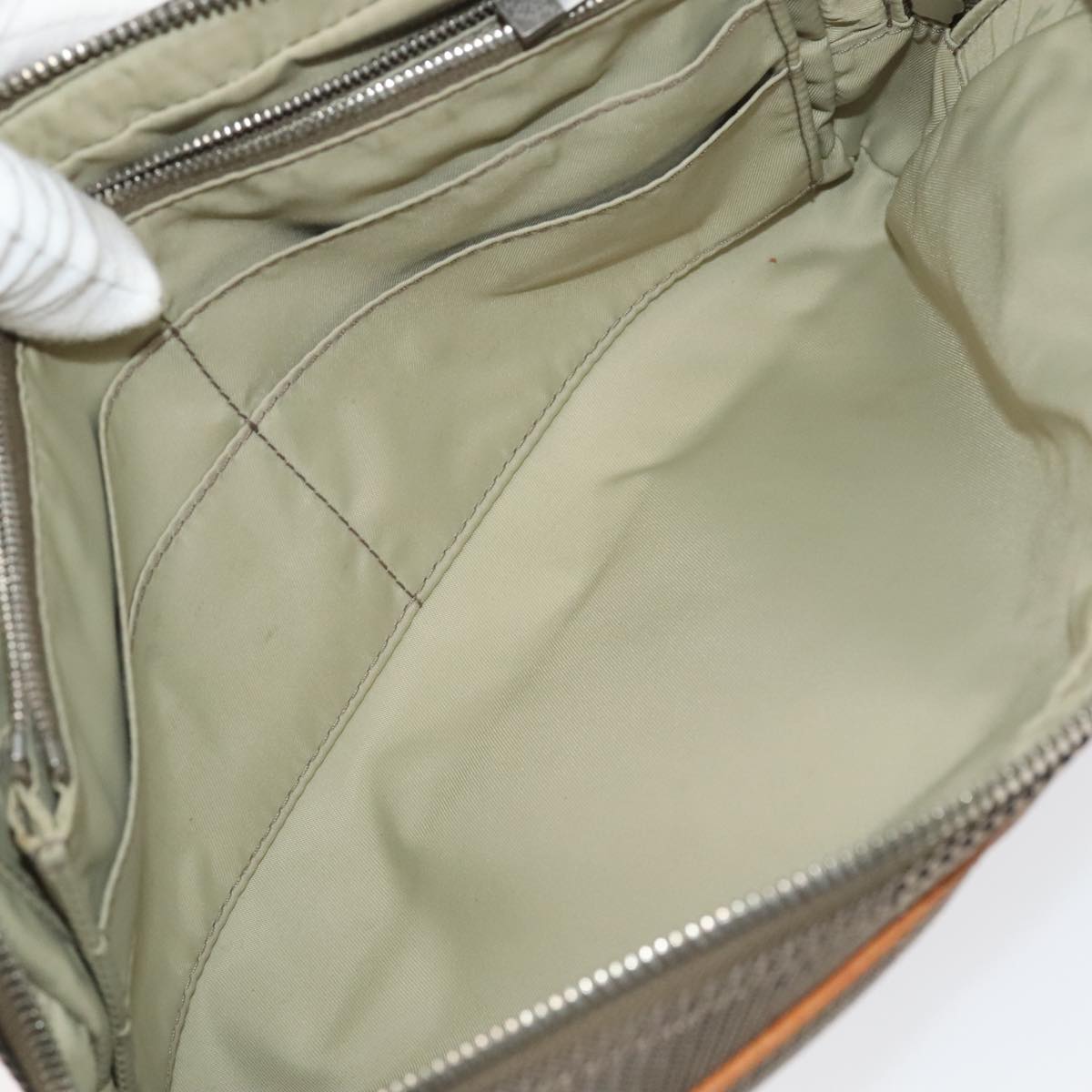LOUIS VUITTON Damier Geant Acrobat Shoulder Bag Khaki M93619 LV 104969
