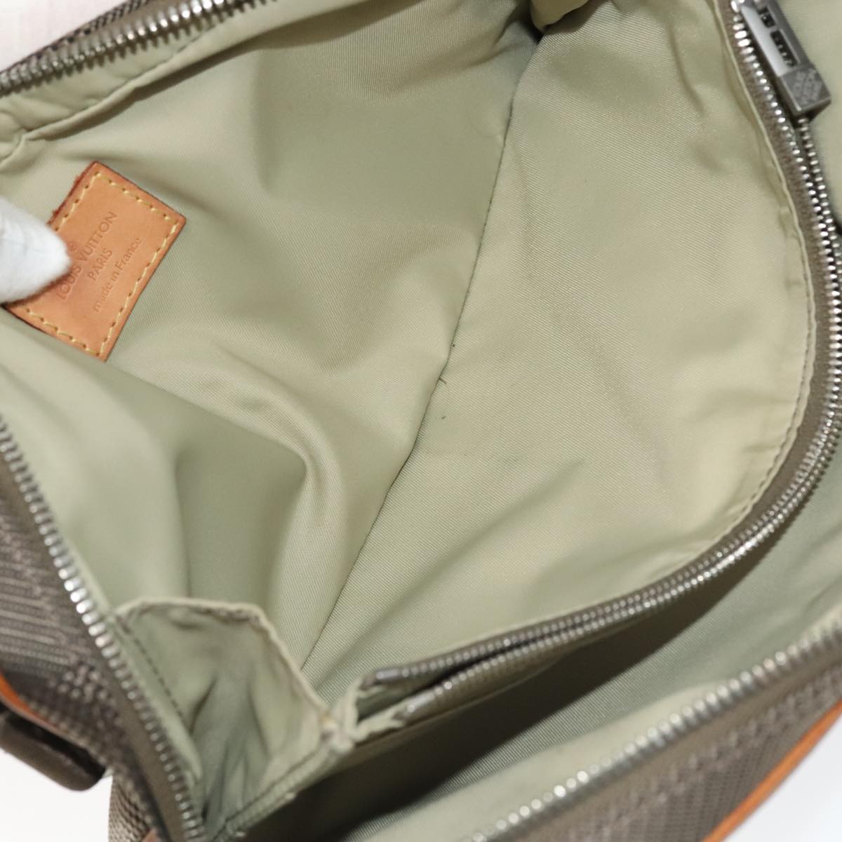 LOUIS VUITTON Damier Geant Acrobat Shoulder Bag Khaki M93619 LV 104969
